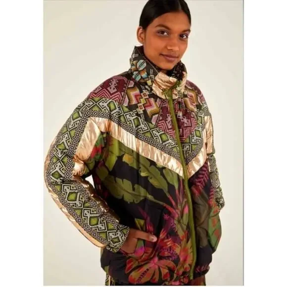 FARM Rio Multicolor Patterned Jacket - Picture 1 of 13